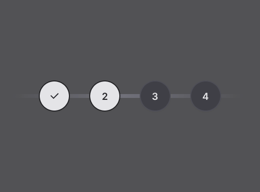 Stepper components dark